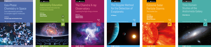 Recent AAS-IOP Astronomy eBooks