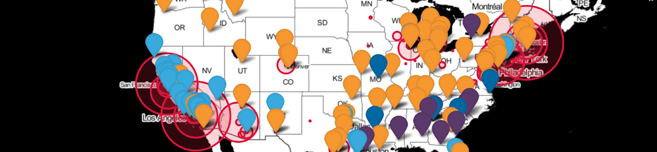 Interactive Map of NHFP Fellows' Locations and Nearby Minority-Serving Institutions